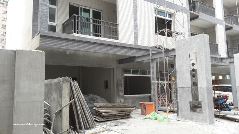 民宿設計-外觀施工照片